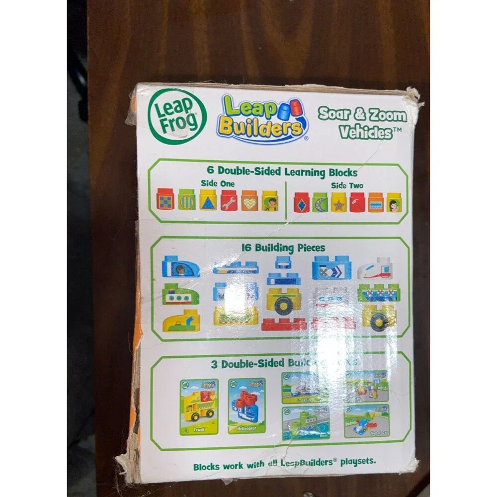 Leap Frog Leap Builders SOAR & ZOOM VEHICLES Set new